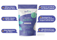 Bari Life pieza envuelta individualmente para llevar y dosis controlada