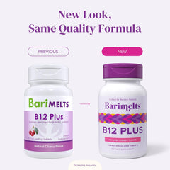 BariMelts etiqueta nutricional destacando ingredientes clave y pureza