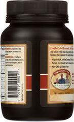 Barlean's primer plano de la cápsula mostrando textura y calidad preservada