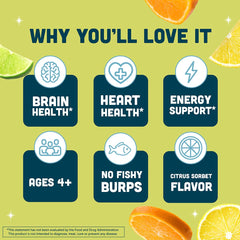 Barlean's cuchara con porción de una cucharada, dosificación práctica y sabrosa