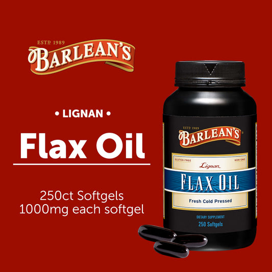 Barlean's primer plano de una cápsula blanda con brillo aceite preservado