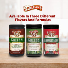 Barlean's batido matutino preparado en cocina, añade sabor saludable