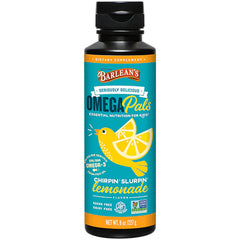 Barlean's frontal del envase Lemonade con sabor atractivo