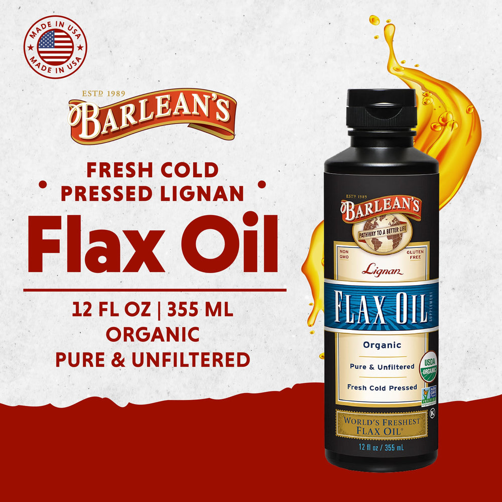 Barlean's primer plano de textura del aceite que resalta pureza y color