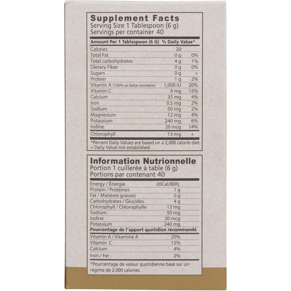 BARLEYGREEN polvo en batidora con fruta, uso sencillo en batidos nutritivos