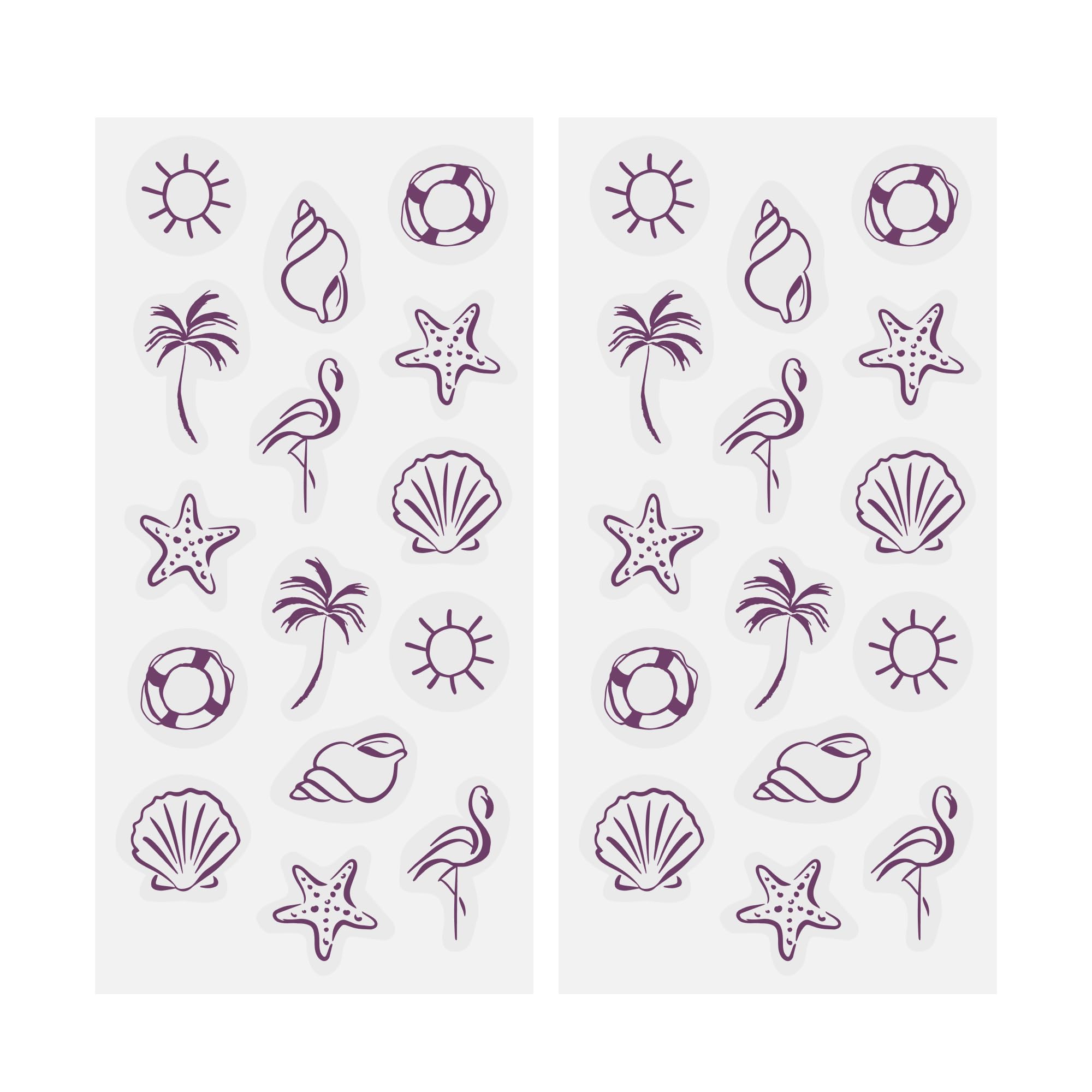 barrière primer plano de una pegatina activada mostrando textura y cambio