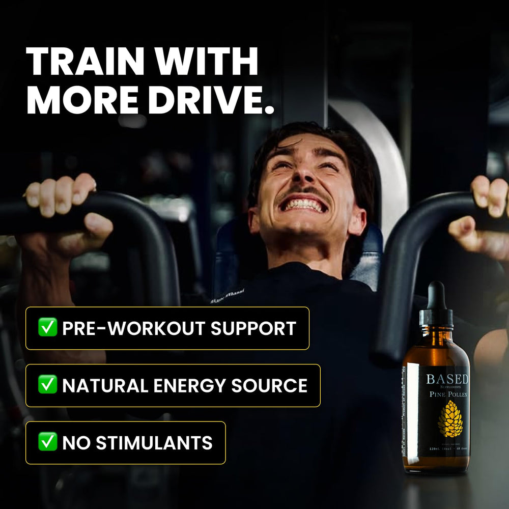 Based Supplements detalle de una gota mostrando textura líquida y concentración