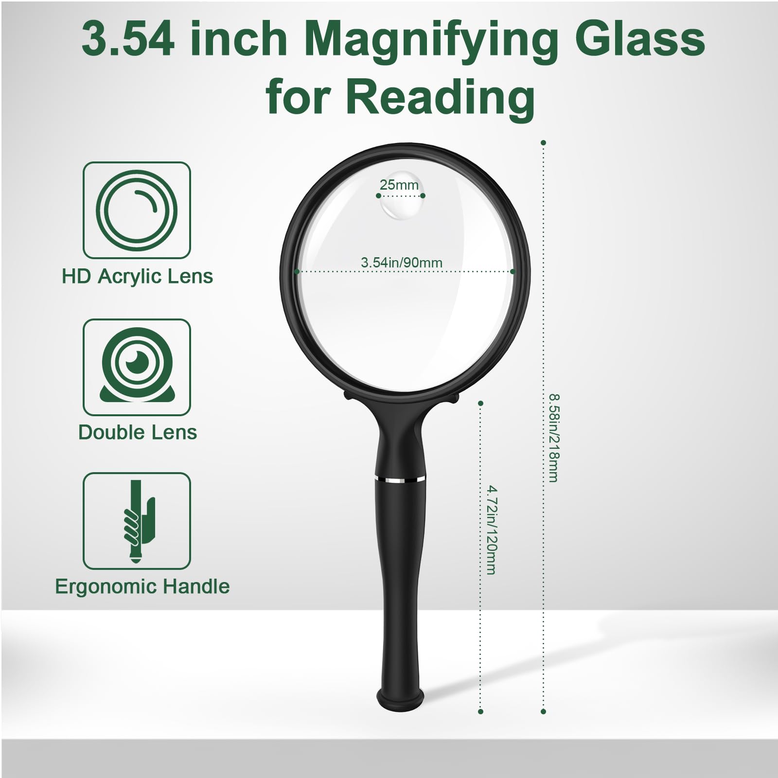 BASEJKCO detalle de lentes 10X y 30X destaca versatilidad