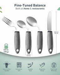 BaseSmall tenedor con peso 2.5 oz comparado para mostrar estabilidad