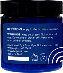 Basic Vigor crema en entorno de spa casero, rutina de cuidado relajante