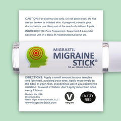 Basic Vigor Migrastil textura del aceite, muestra pureza y absorción rápida