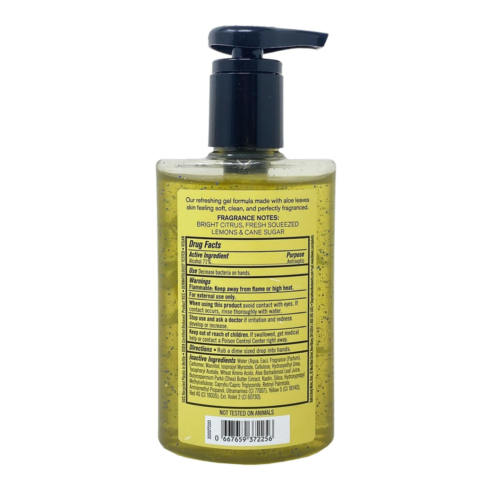Bath & Body Works gel con bomba en entrada de casa, higiene rápida y fragante
