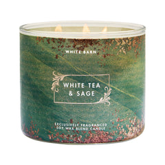 Bath & Body Works vela frontal mostrando tarro elegante y aroma fresco