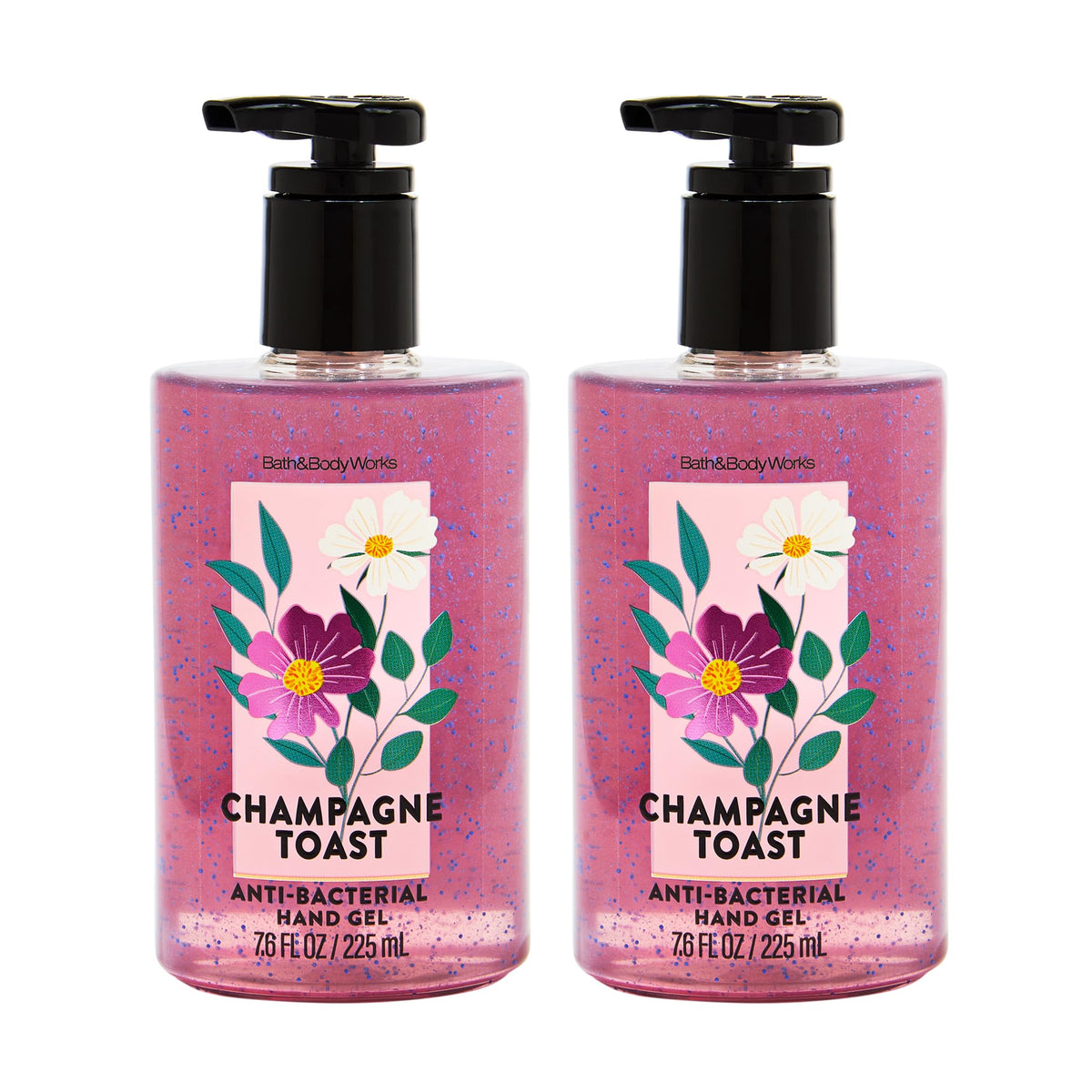 Bath & Body Works botella frontal con diseño y aroma festivo