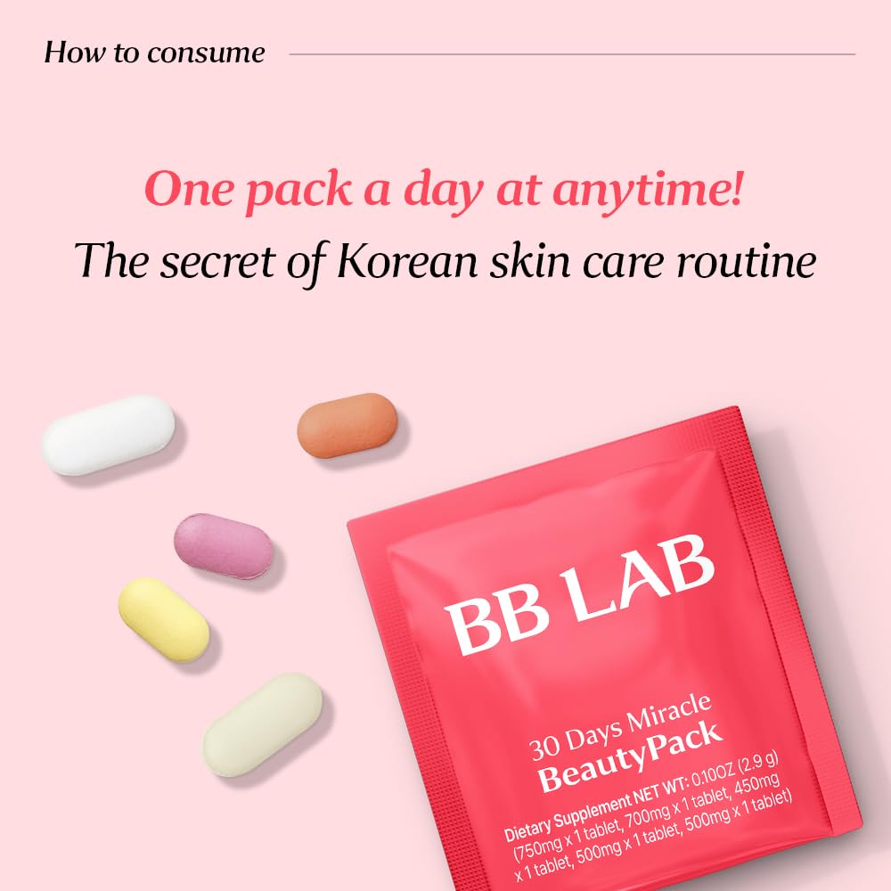 BB LAB etiqueta con lista de ingredientes y beneficios claros para confianza