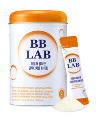 BB LAB empaque frontal mostrando sticks y beneficio de portabilidad