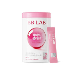 BB LAB frente del envase mostrando sobres listos para llevar
