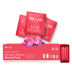 BB LAB pack frontal con sobres para tomar a diario, ahorro y conveniencia