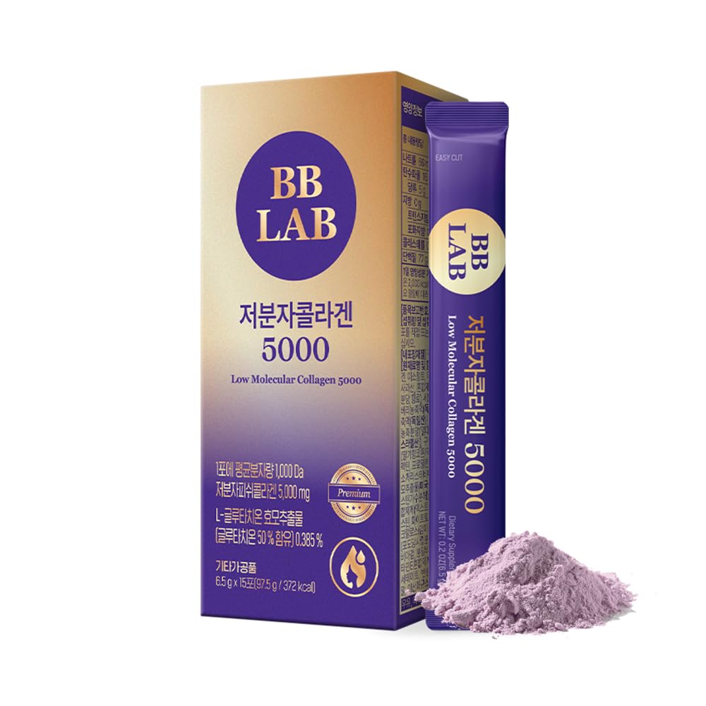 BB LAB empaque frontal mostrando 15 sticks, práctico y portable