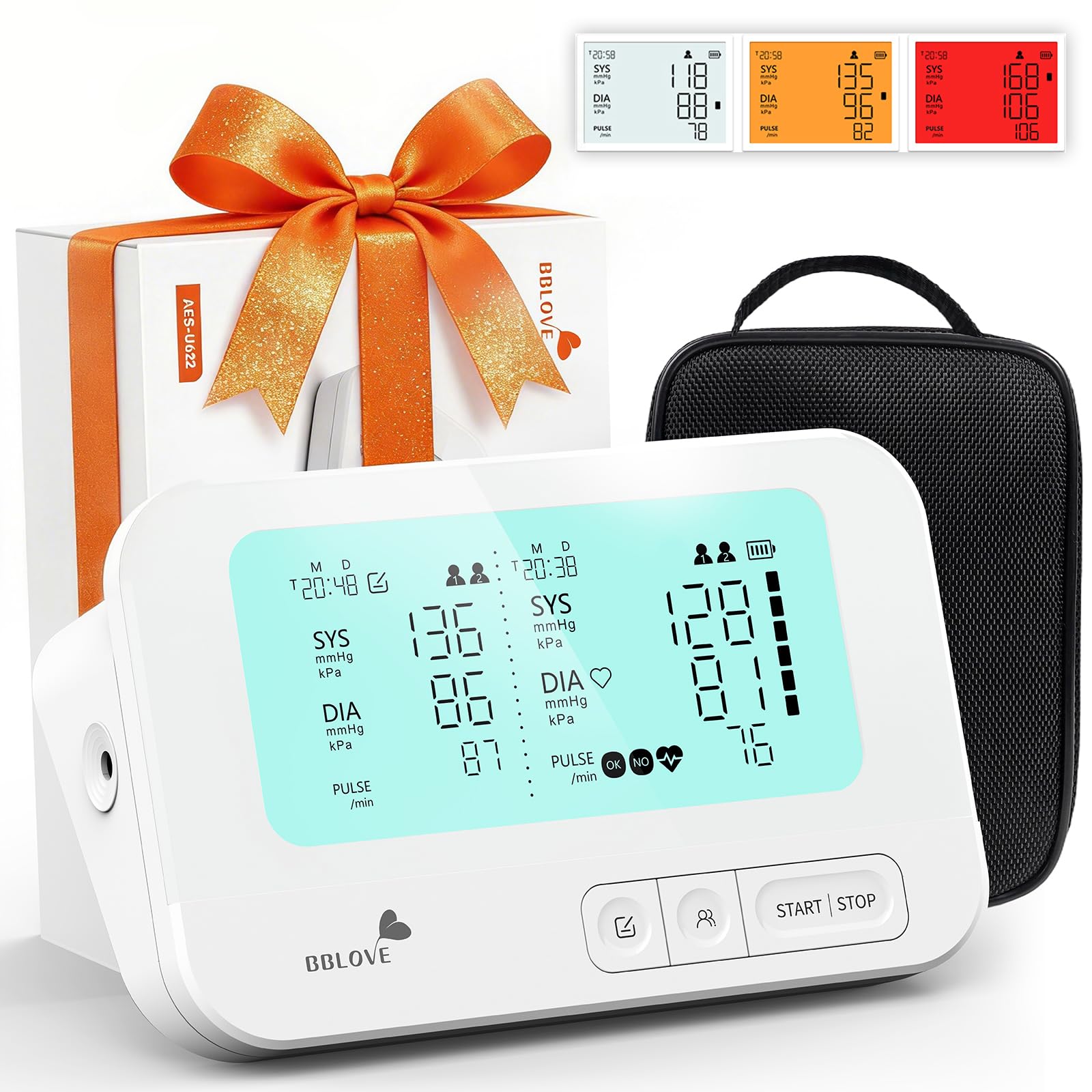 BBLOVE monitor frontal con pantalla grande que facilita lecturas claras