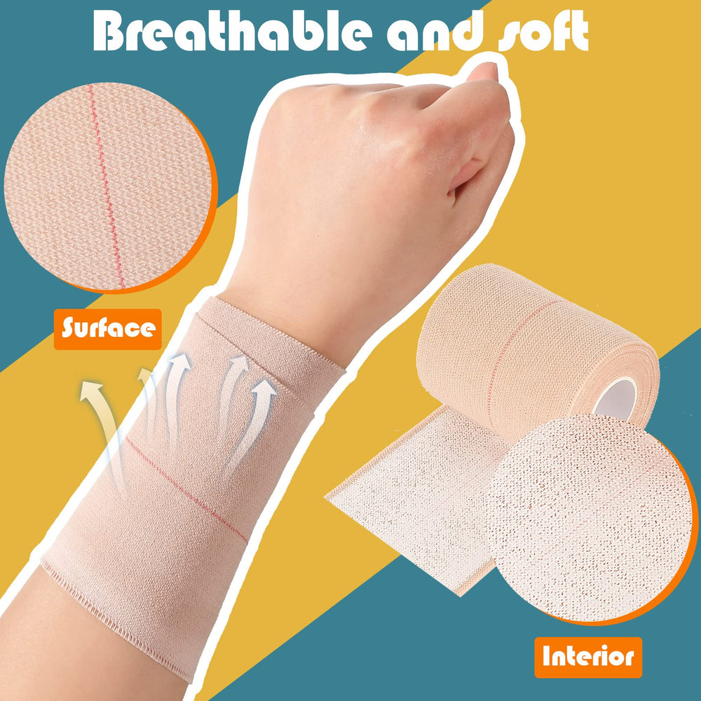 BBTO vendaje aplicado en rodilla para soporte durante actividad física