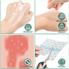 BBTO primer plano del adhesivo asegurando fijación duradera y cómoda