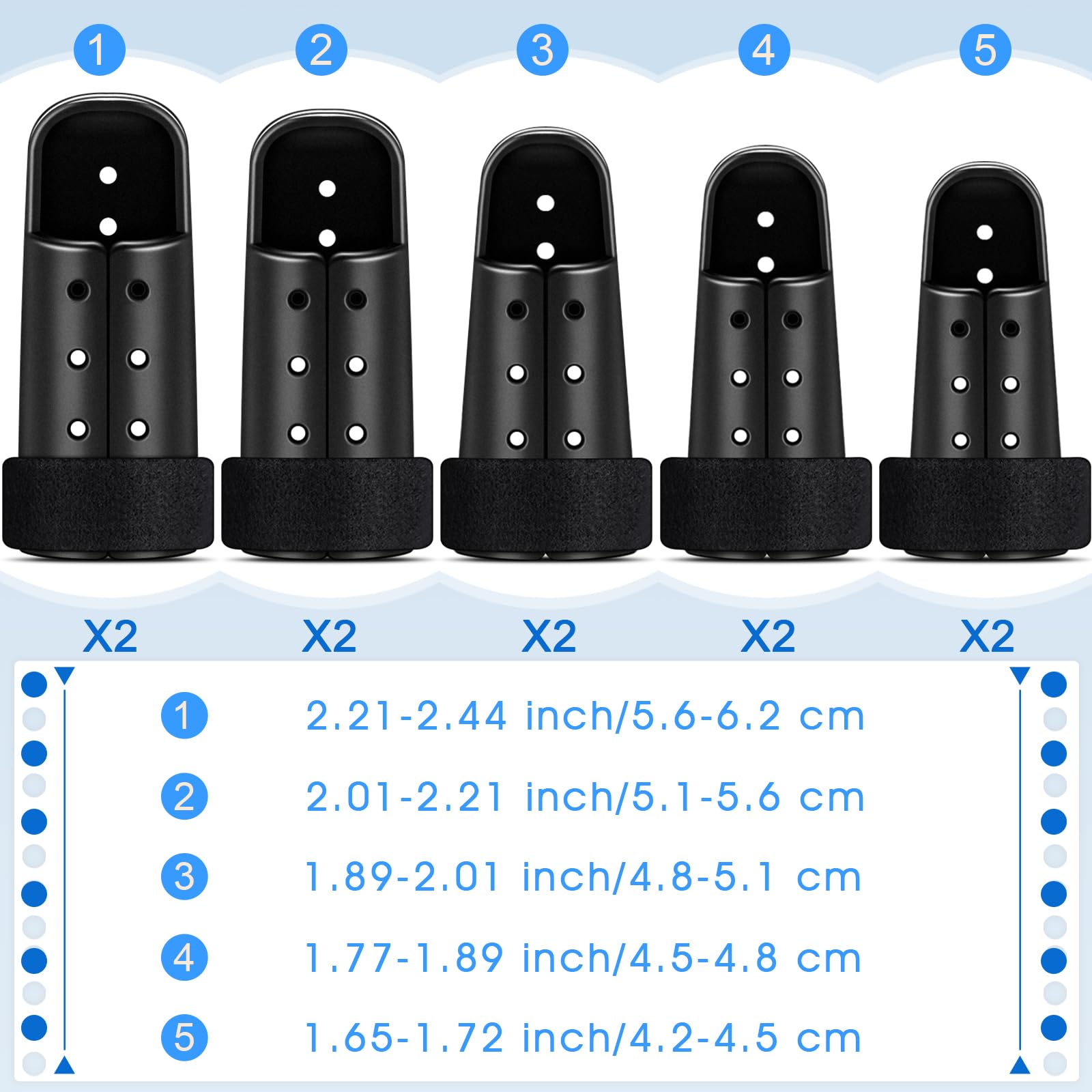 BBTO primer plano del material EVA, cómodo y duradero