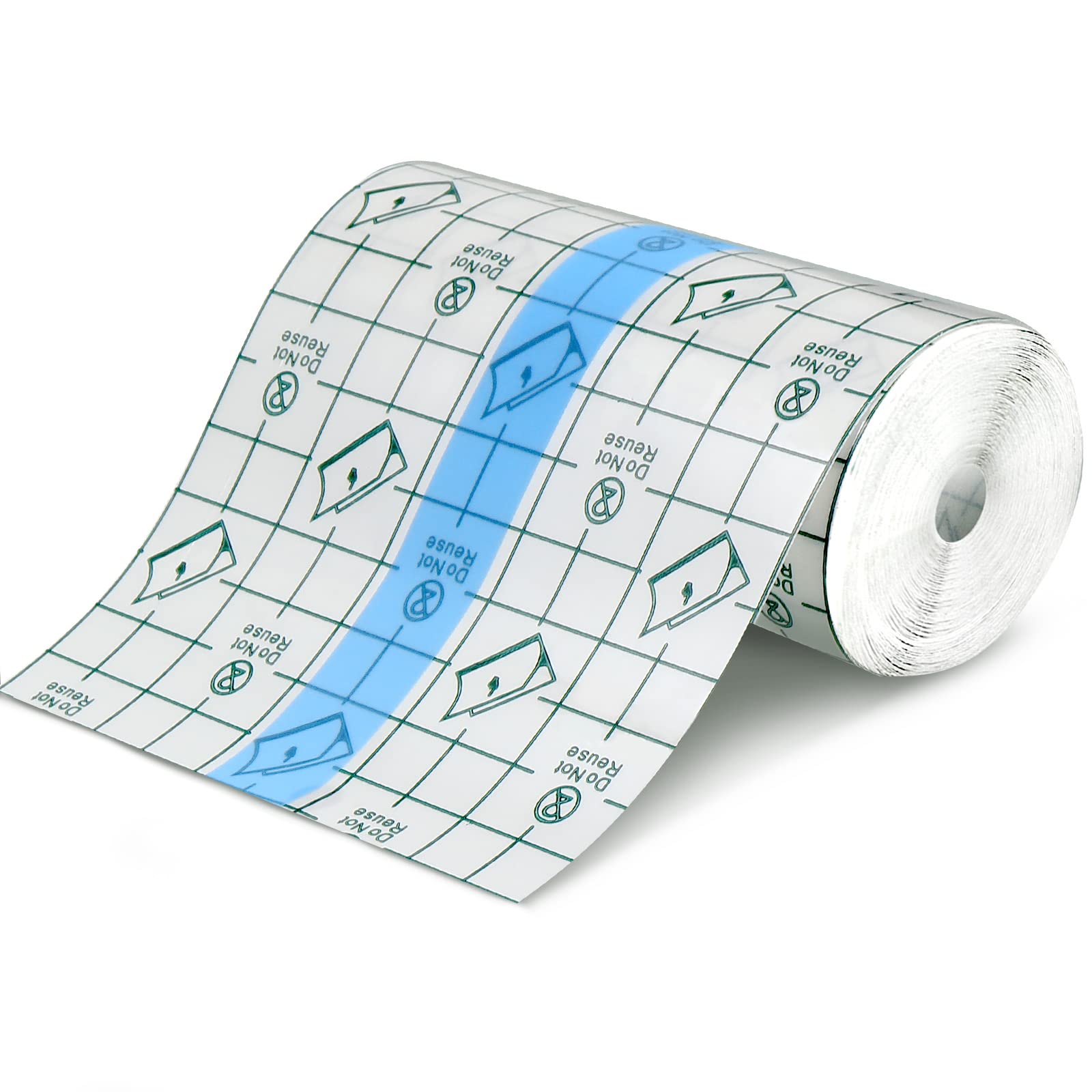 BBTO rollo frontal mostrando longitud y transparencia para protección
