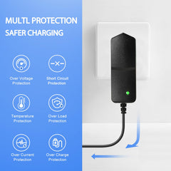 Bccxzm etiqueta con especificaciones 25.2V 1A para verificación rápida