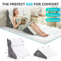 BDEUS set de cuatro cuñas en salón, configuraciones versátiles para descanso