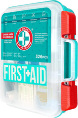 Be Smart Get Prepared variedad de curitas, gasas y analgésicos listos para usar