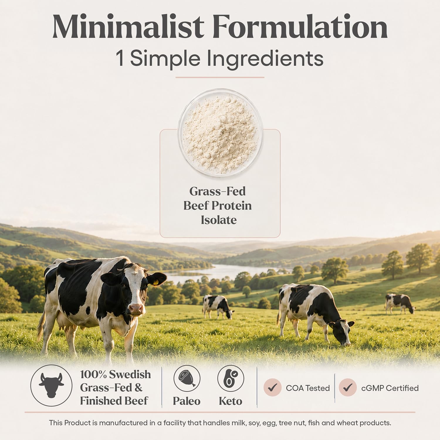 Be Well by Kelly primer plano del polvo, pureza y aspecto fino