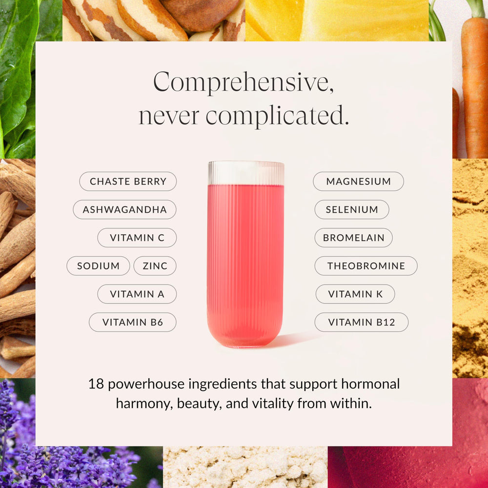 BEAM vaso con bebida Glow mezclada destacando hidratación y energía sin cafeína
