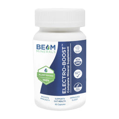 BEAM Minerals frente del envase mostrando cápsulas y diseño claro