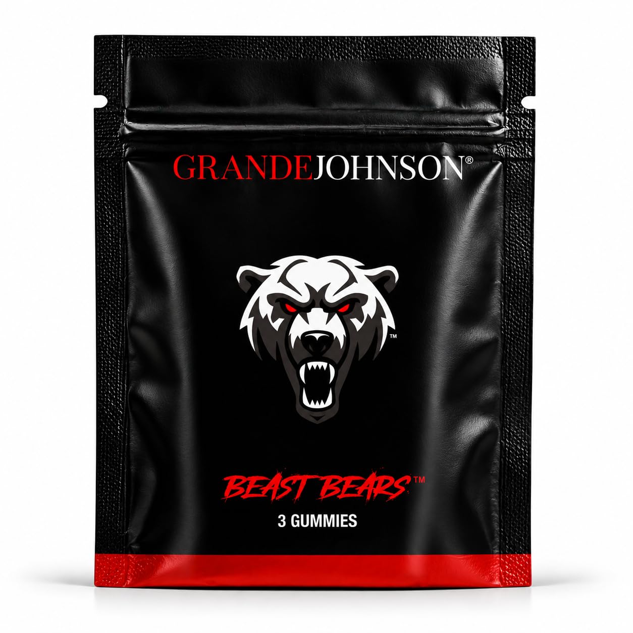 Beast Bears frente del empaque mostrando diseño y conveniencia