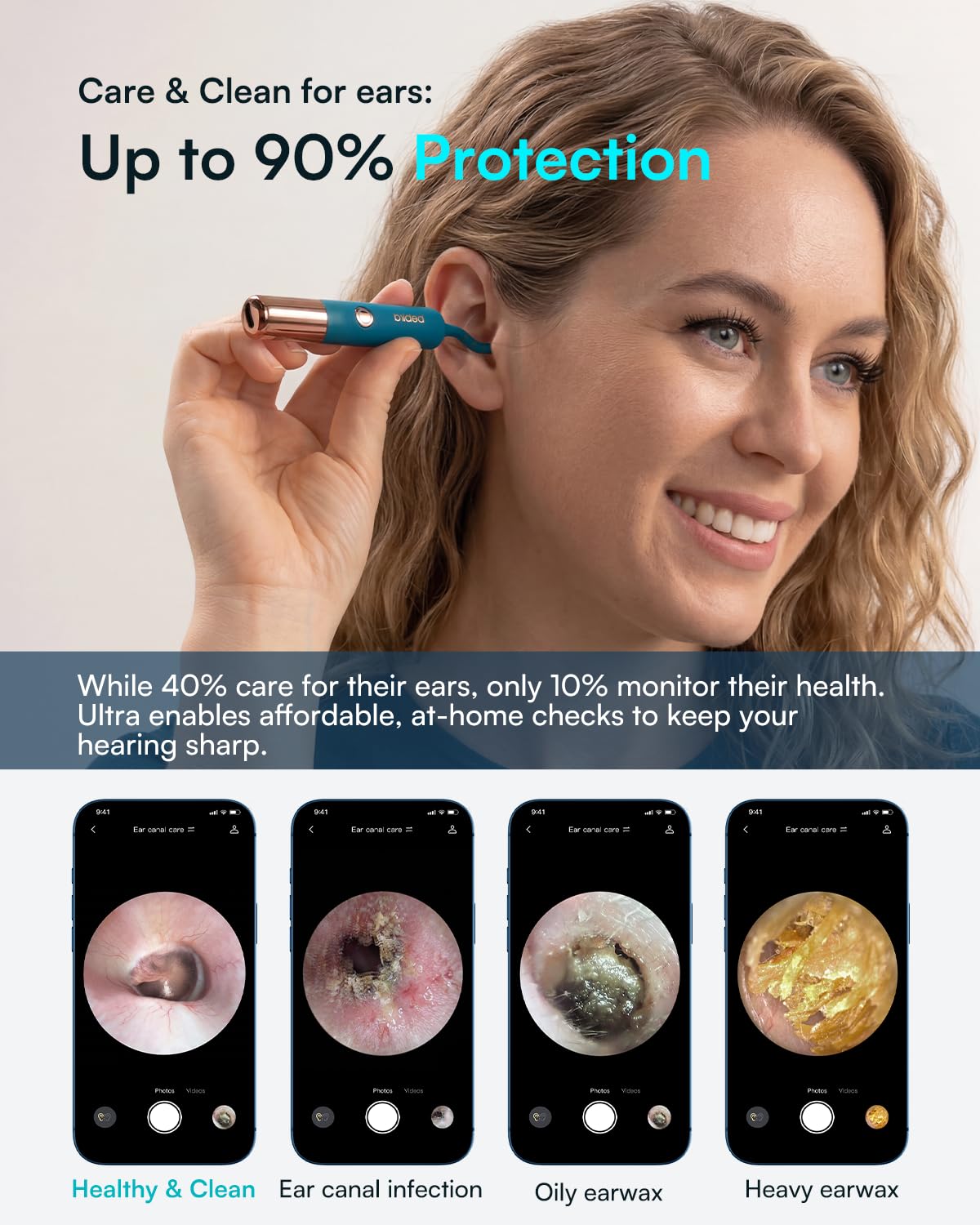 BEBIRD juego de puntas intercambiables que permite limpieza precisa