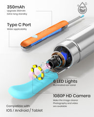 BEBIRD R1 tubo de almacenamiento y cable para transporte seguro