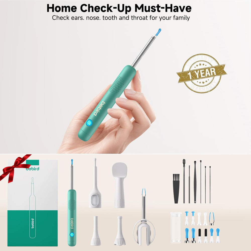 BEBIRD R1 Ultra kit completo con estuche, almacenamiento organizado y portátil