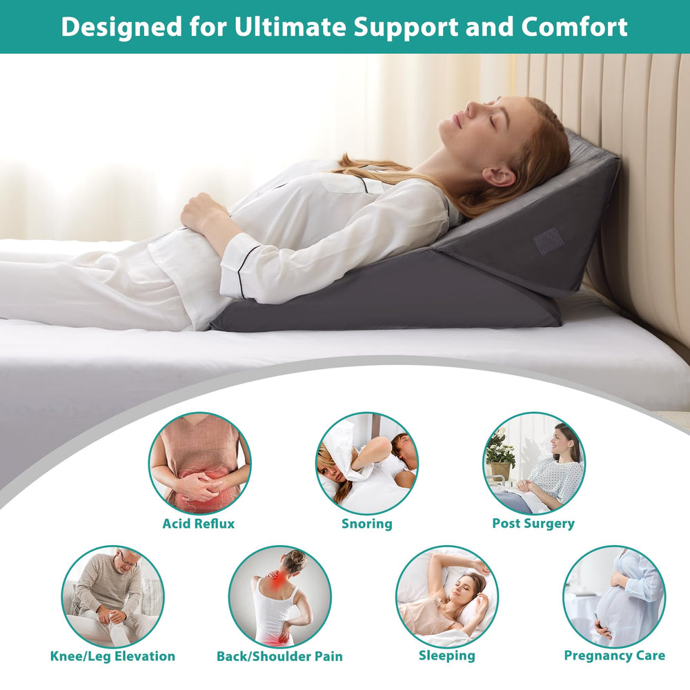 Bedluxe comparación de configuraciones 9 y 12 pulgadas ajustables