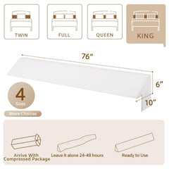 Almohada Bedluxe usada en sofá para mejor postura y comodidad al sentarse