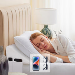 Funda desmontable Bedluxe abierta para lavado, limpieza práctica y rápida