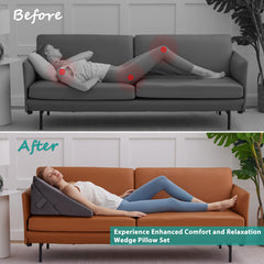 Bedluxe uso como respaldo para leer con postura más ergonómica