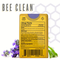 Bee Clean detalle de cítrico peppermint con aroma refrescante