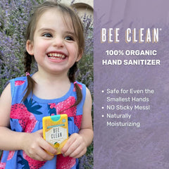 Bee Clean junto a bolso para comparar tamaño y facilidad de transporte