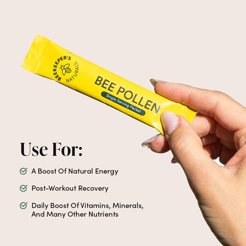 Beekeeper's Naturals mezclado en batido para deporte y recuperación rápida