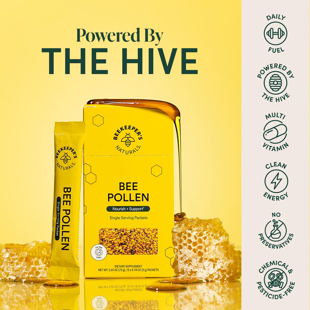 Beekeeper's Naturals sobre abierto mostrando el contenido ideal para añadir a recetas