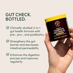 Beekeeper's Naturals detalle de etiqueta con ingredientes y beneficios visibles