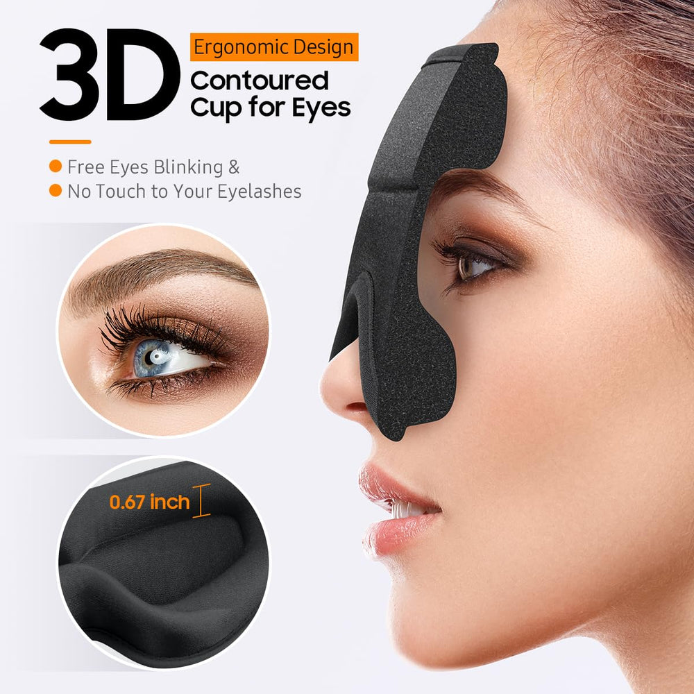 BeHoomi copa 3D con profundidad que protege las pestañas