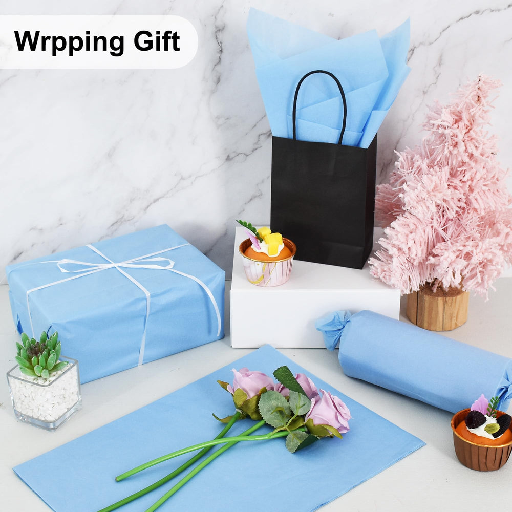 BEISHIDA papel de seda envolviendo un regalo mostrando presentación elegante