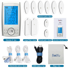 Belifu accesorios: bolsa antipolvo y bridas para orden y transporte